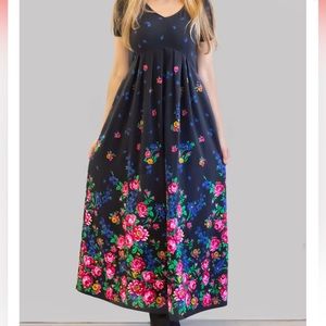 Polish Highlander Goralskie Maxi Dress -NWOT